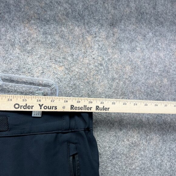 Columbia Pants Mens 38x32 Black Belted Ridge II Run lined Hiking Snowpants - Picture 6 of 12